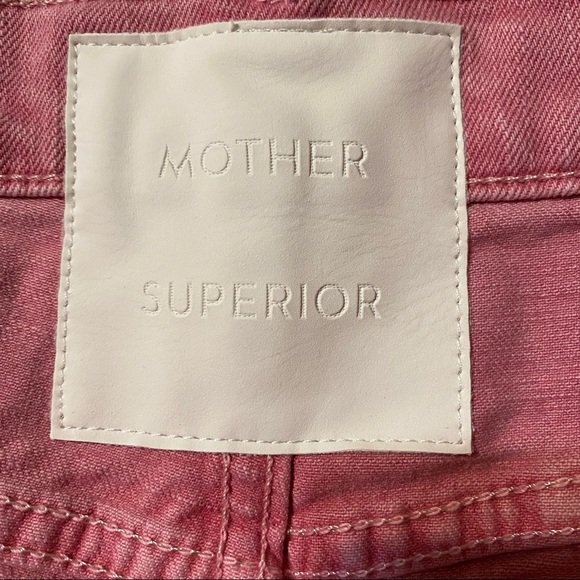 NEW Mother Superior The Tomcat Kick Fray Pink Shorts NWT - Picture 9 of 14